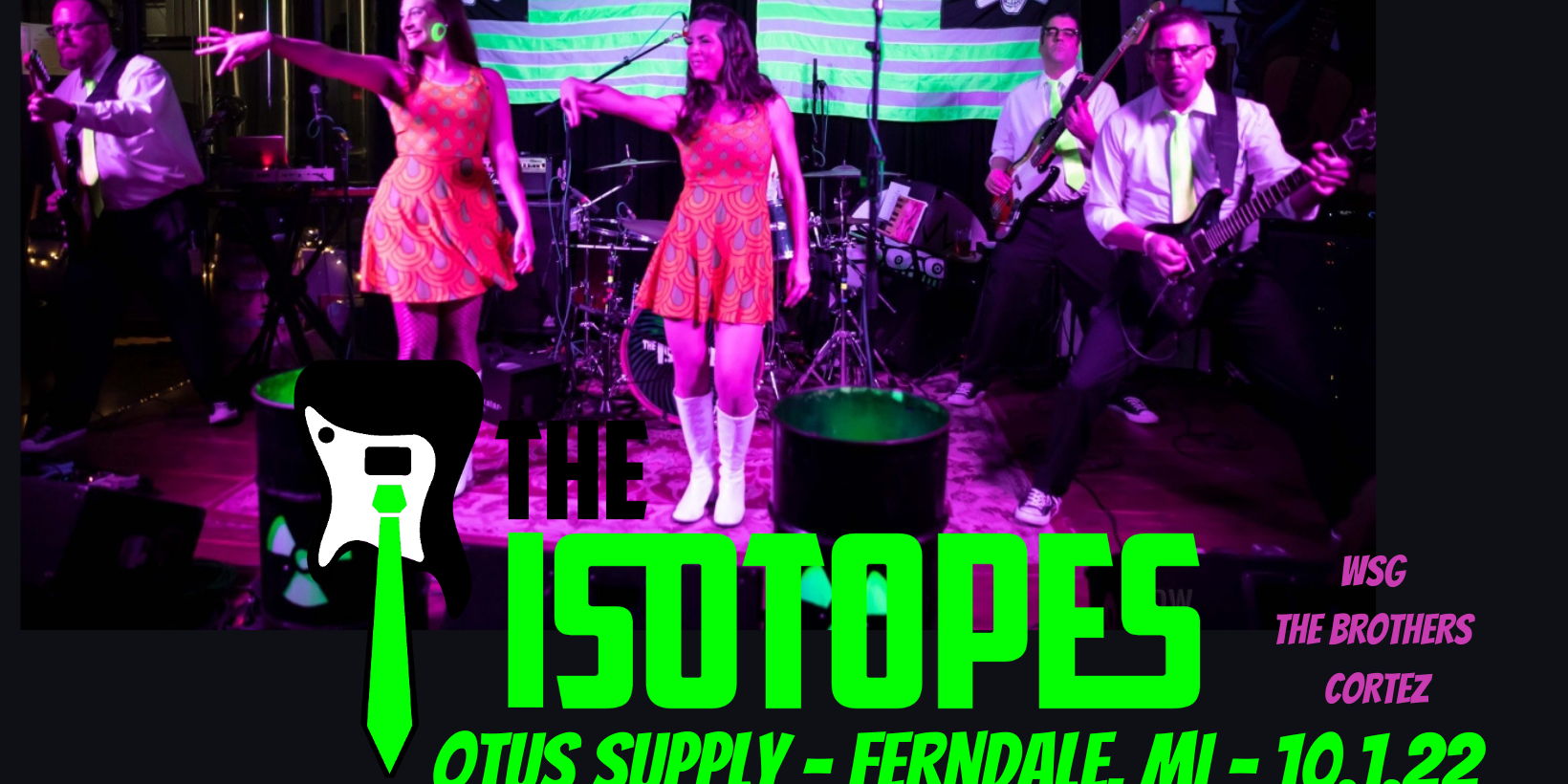 The Isotopes | Otus Supply | Ferndale, MI promotional image