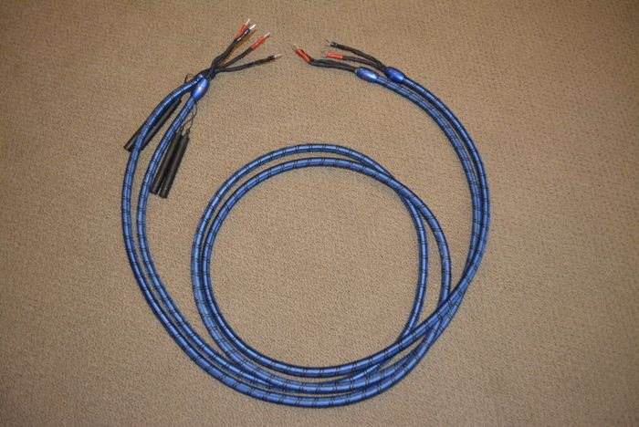 AudioQuest Mont Blanc Speaker Cables (Spade to Banana -...