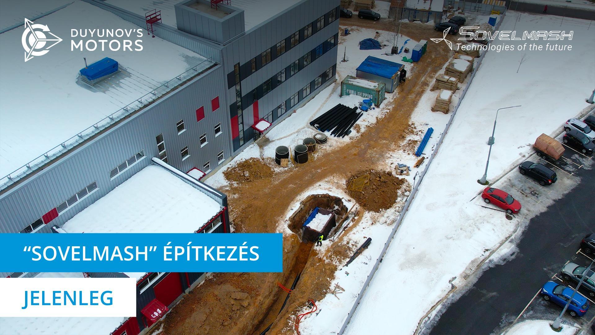 Hogyan halad a „Sovelmash" TMTI építése