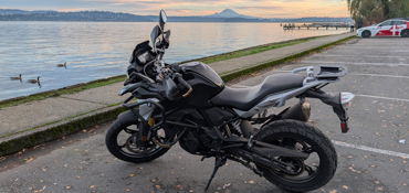 2024 BMW G 310 GS motorcycle for rent near Seattle, WA