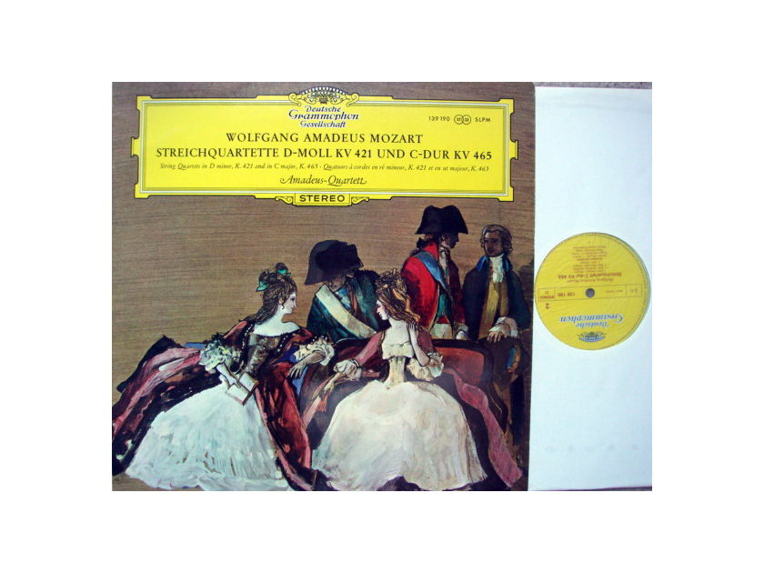 DGG / AMADEUS QT, - Mozart String Quartets K.421 & 465, MINT!