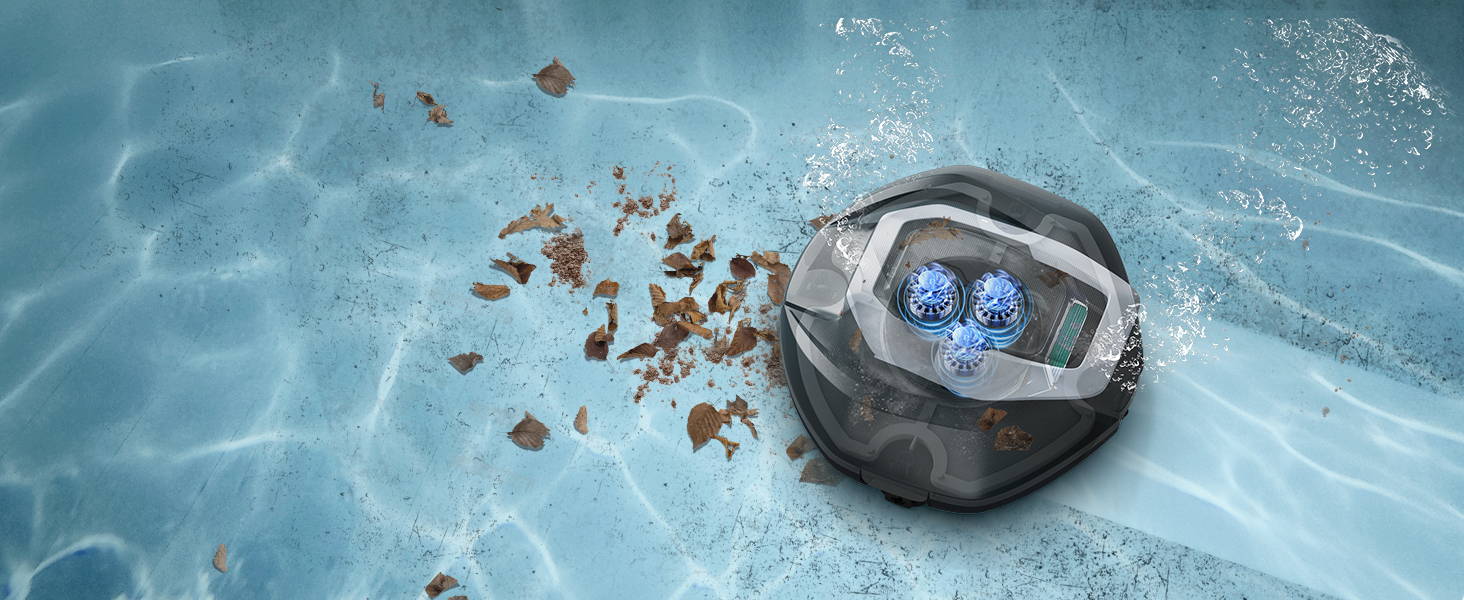  alt='Un moteur robuste d'un robot nettoyeur de piscine '