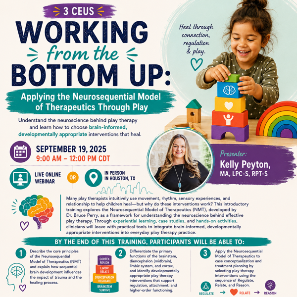 Working from the Bottom Up: Applying the Neurosequential Model of Therapeutics Through Play