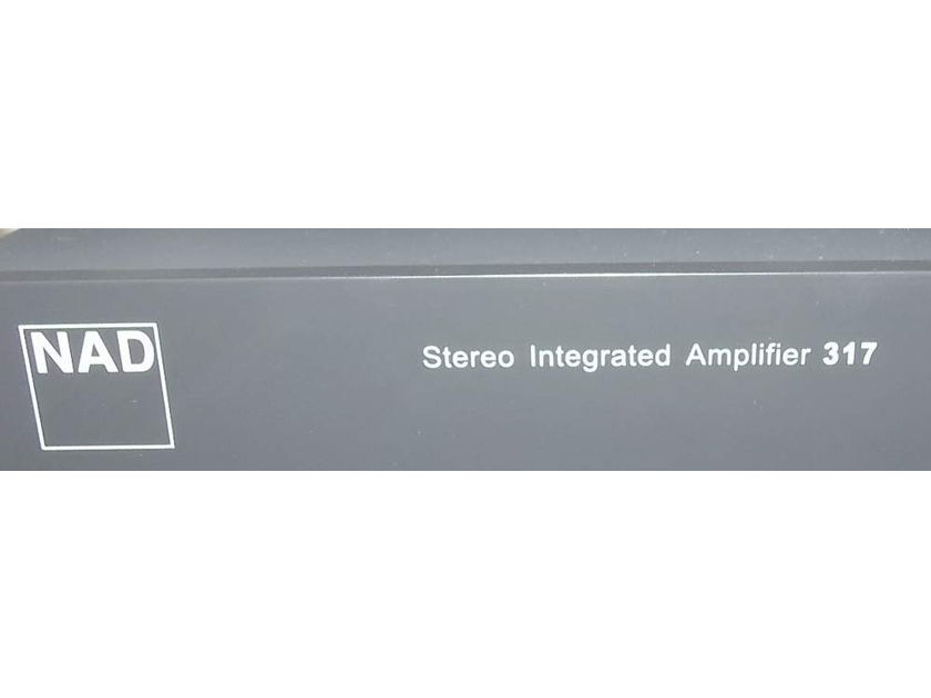 NAD 317 integrated amplifier, mint with remote and box