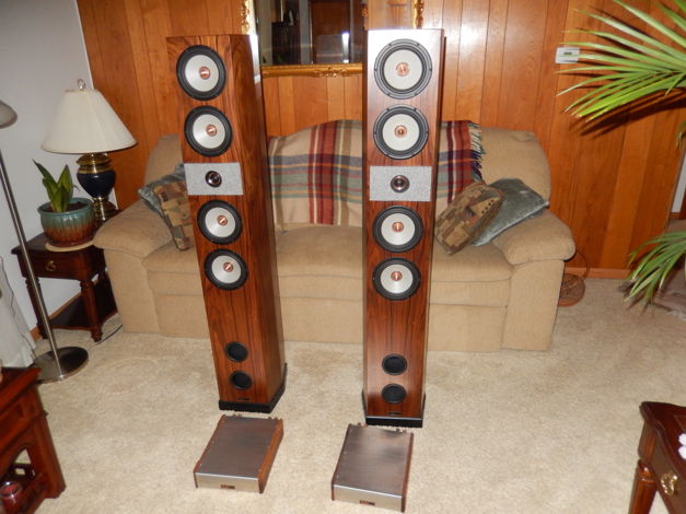Tyler Acoustics Super Towers  With  external crossovers...