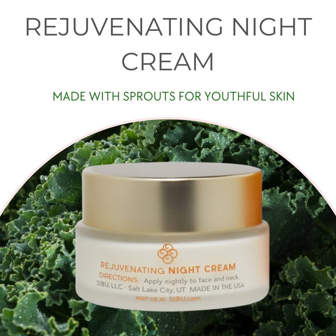 night cream anti-aging veggie sprouts