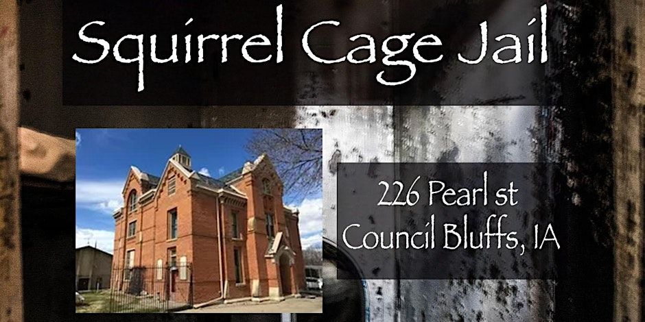 Paranormal Overnight at the Squirrel Cage Jail promotional image