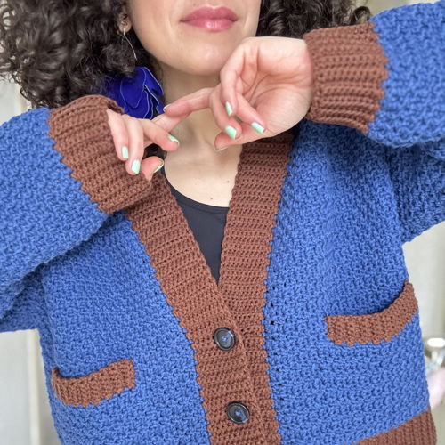 Cozy Cardigan with Hidden Pocket and Cozy Texture