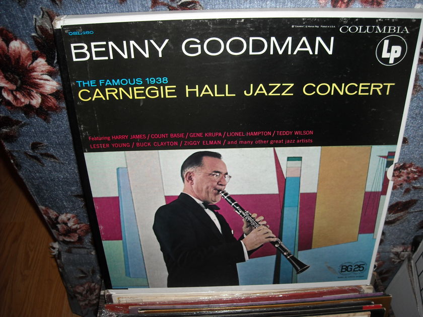 Benny Goodman - The Famous - 1938 Carnegie Hall Jazz Concert Columbia  2 LP Box Set (c)
