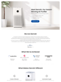 Pitch Landing Page - Air Purifier