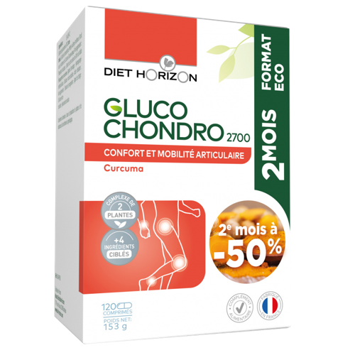 Gluco Chondro 2700 - 120 comprimés Format Éco