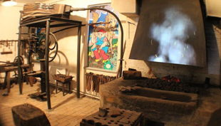 park schloss branitz der schmiede ofen