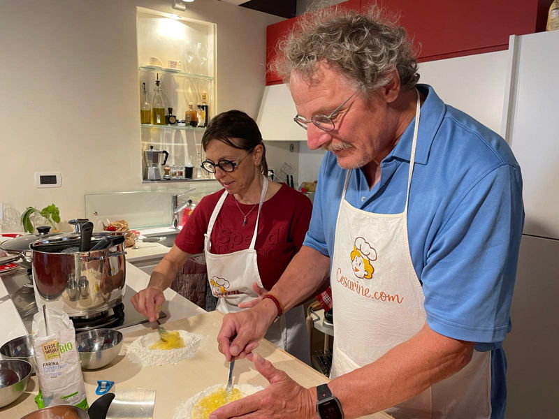 Cooking classes Venice: Tagliatelle, ravioli, tiramisu and aperitivo in Venice