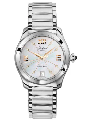 Lady Serenade Stainless Steel / MOP - Index Line / Bracelet
