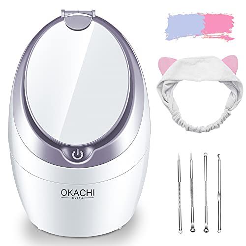 Kingsteam 2in1 Ozone Hair and Facial Steamer vs OKACHI GLIYA Hot Mist