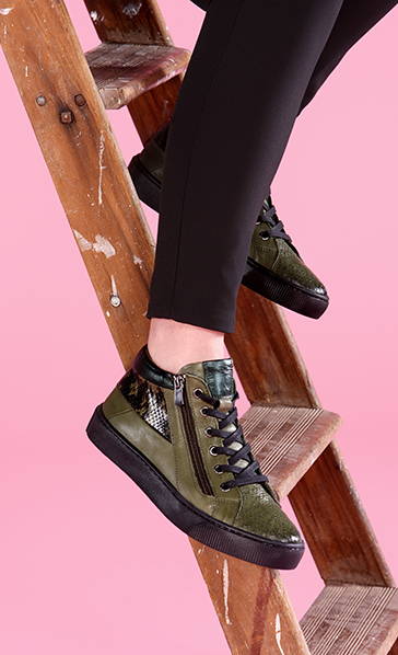 Adesso Roxy Zebra Colourful Mid-Calf Leather Boot