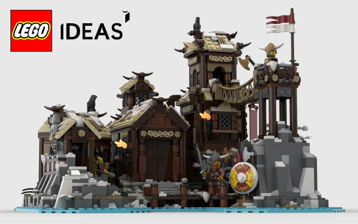 LEGO Ideas Viking Village project