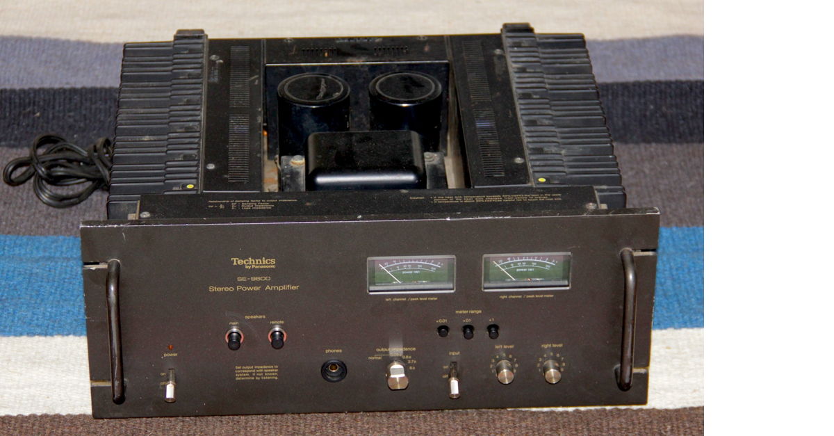 テクニクス　プリアンプ　SE9600