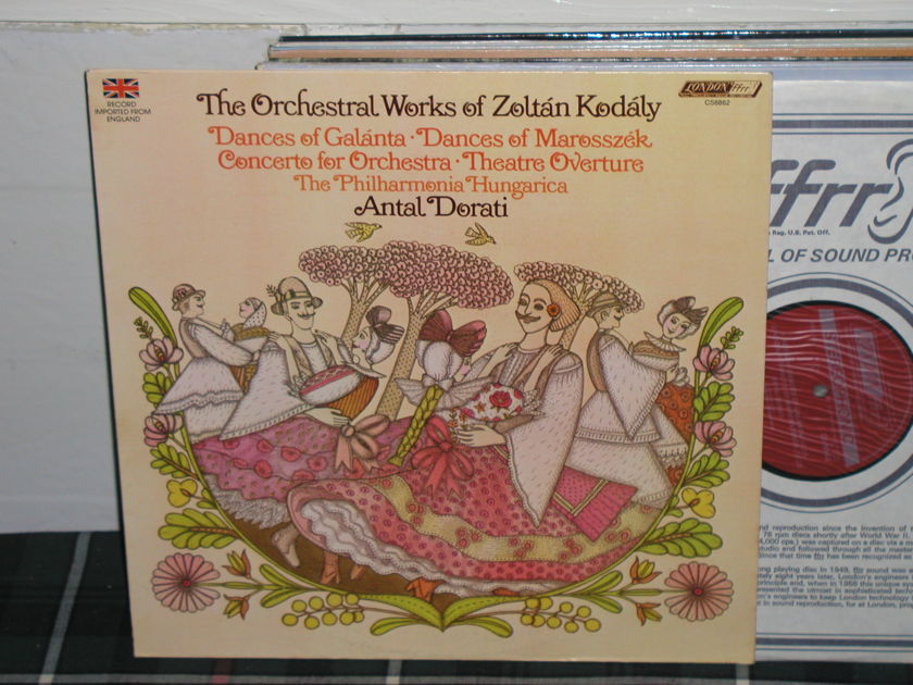 Dorati/TPH - Kodaly/Dances of Galanta LP London ffrr UK/Decca cs6862