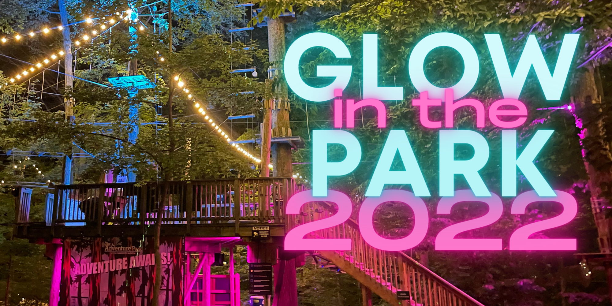 Glow in the Park at The Adventure Park at Long Island promotional image