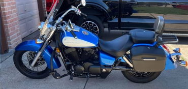 2022 HONDA SHADOW AERO motorcycle for rent near Houston, TX