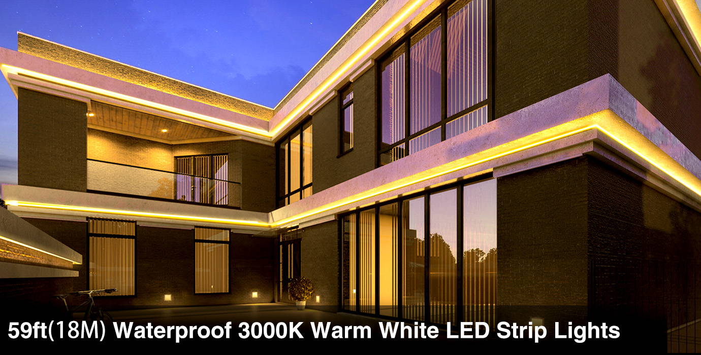 Warm White led light strips for room