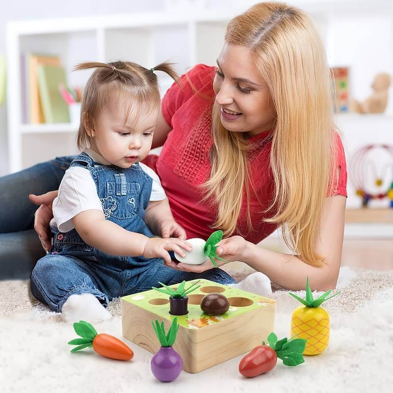 Montessori Vegetable Set for 1-year-olds and toddlers — image 2 of 5