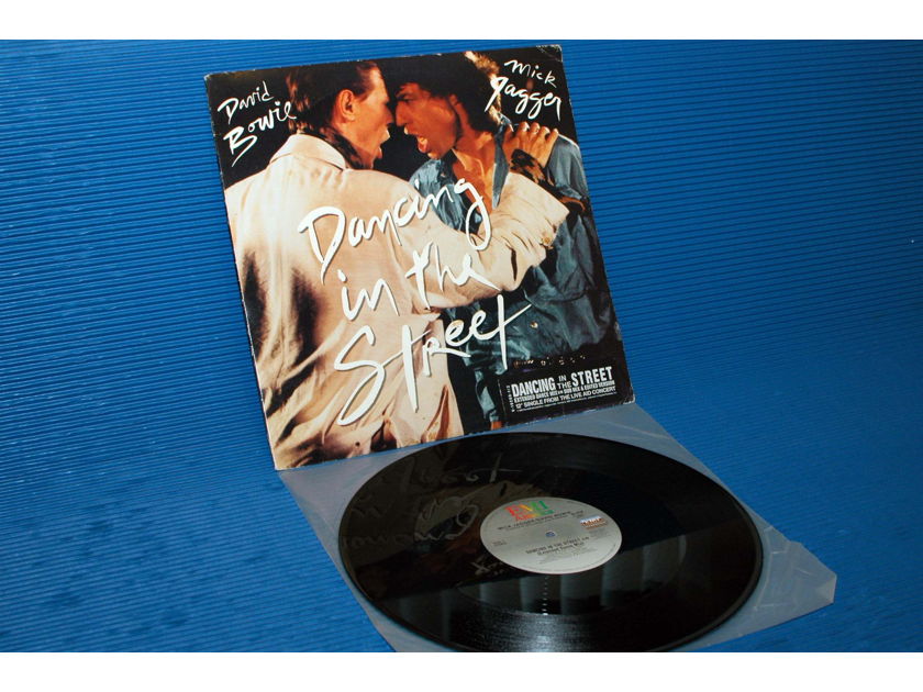 DAVID BOWIE / MICK JAGGER  - "Dancing in the Street" - EMI 1985 45 rpm LP