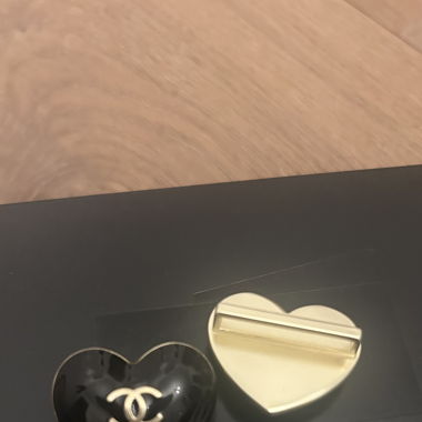 Chanel 2023 Holiday Heart & Camelia Charm  