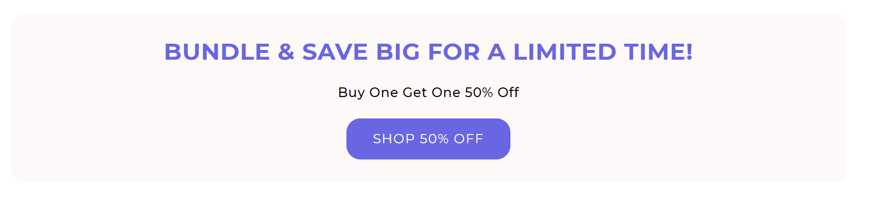 promotion for shopify product bundle