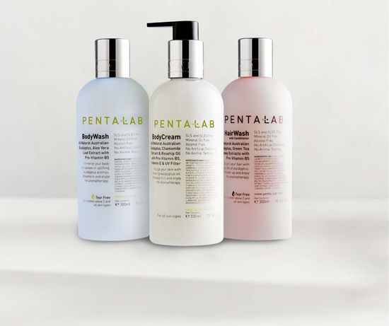 Pentalab Body Care | Dieline - Design, Branding & Packaging Inspiration