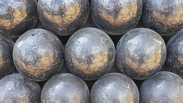 Cannon balls, Abdeen Palace, Cairo, Egypt