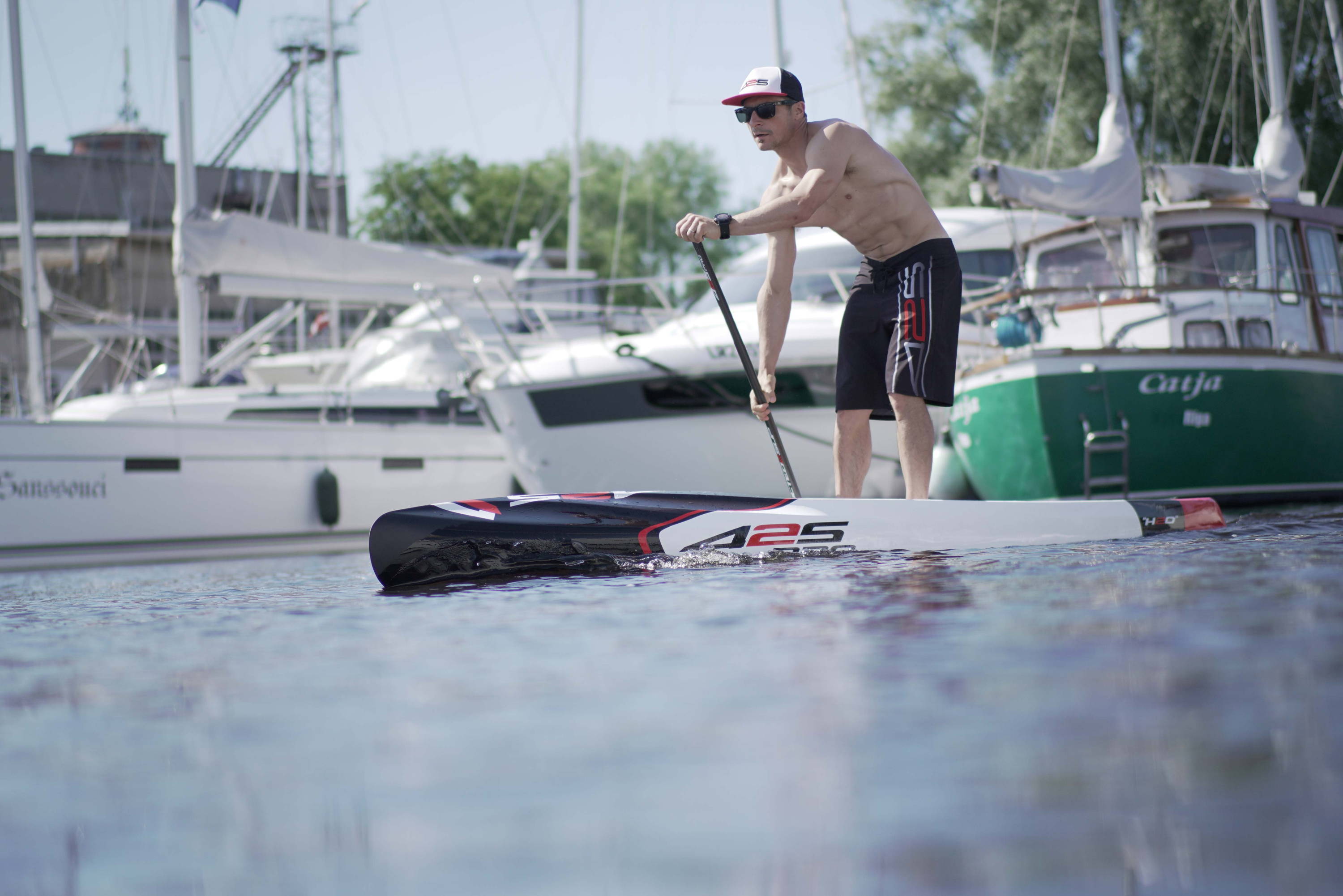 425pro board: paddling