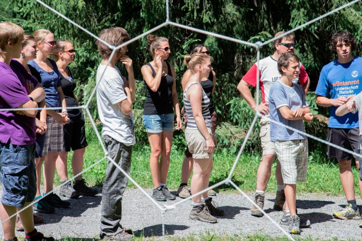 Kompass Spiele für Schulklassen