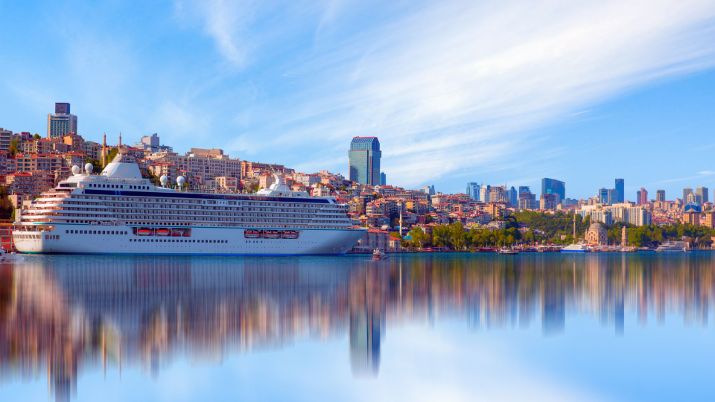 Enjoy panoramic views of Istanbul's skyline, blending modern skyscrapers with historic gems like Hagia Sophia during the cruise