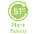 logo depicting plant based product