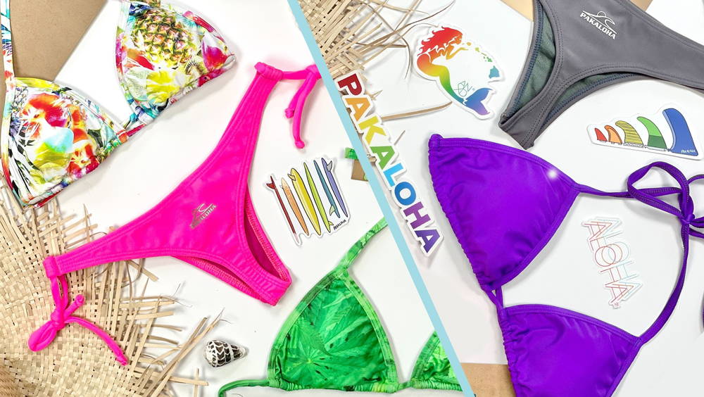 Aloha Pakaloha Bikinis Maui Oahu Hawaii Bikini Shop