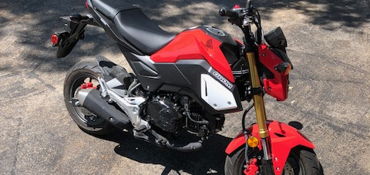 2019 HONDA SH125I motorcycle for rent near Keller, TX