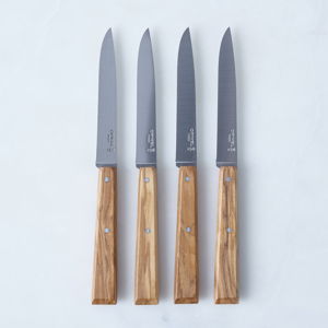 Opinel Olive Wood Table Steak Knives (Set of 4)