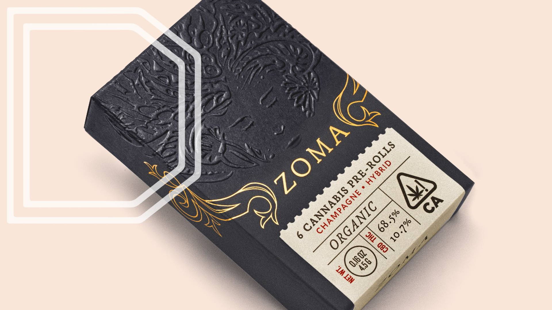 Featured image for The 2019 Dieline Neenah Paper Award Winner: Zoma Cannabis