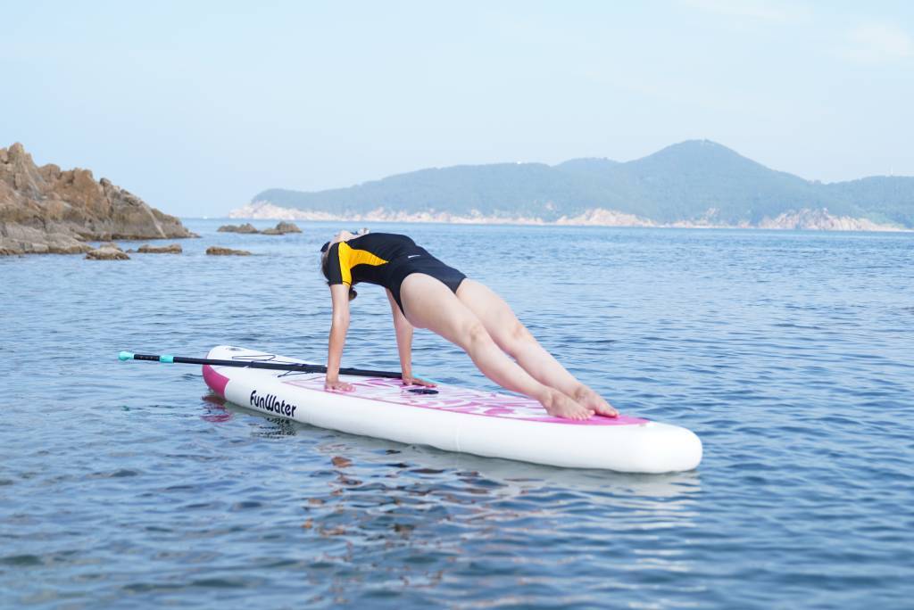 Yoga inflatable paddle board are popular recently years
