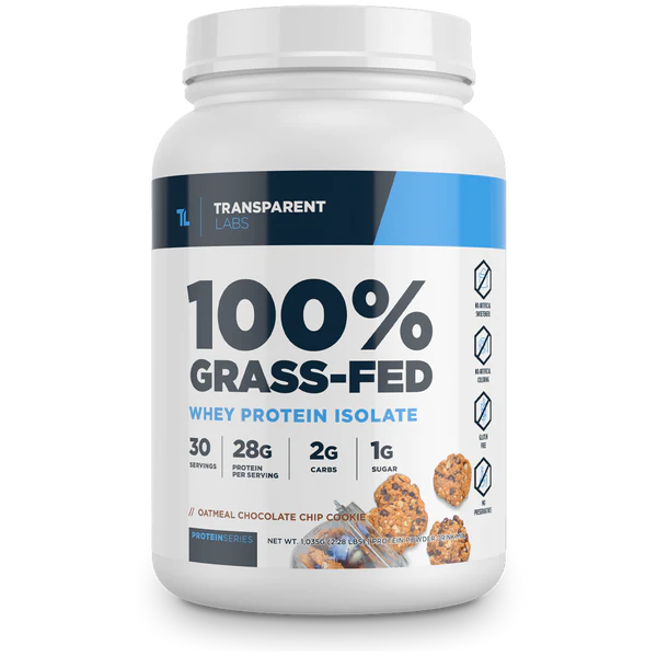 Transparent Labs Grass-Fed Whey Protein Isolate