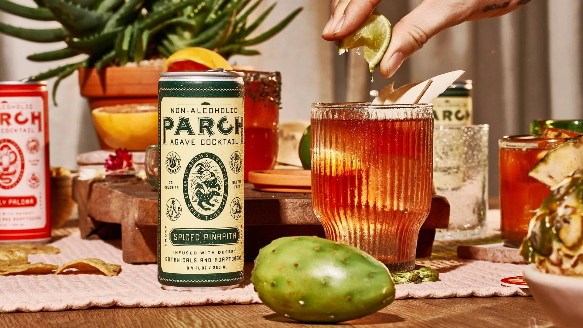 Featured image for Parch's Packaging Blends The Mezcal And RTD Aesthetic Flawlessly