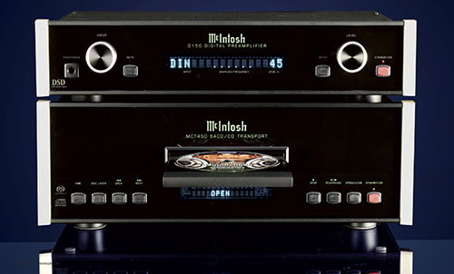 McIntosh MCT450 AND D150 digital preamplifier 2PC syste...