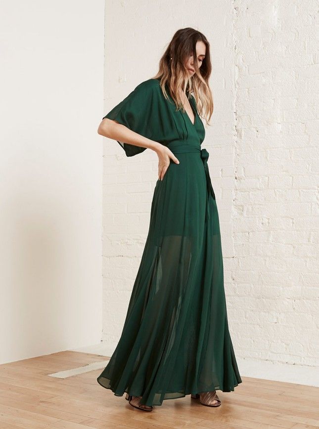 winslow maxi dress reformation