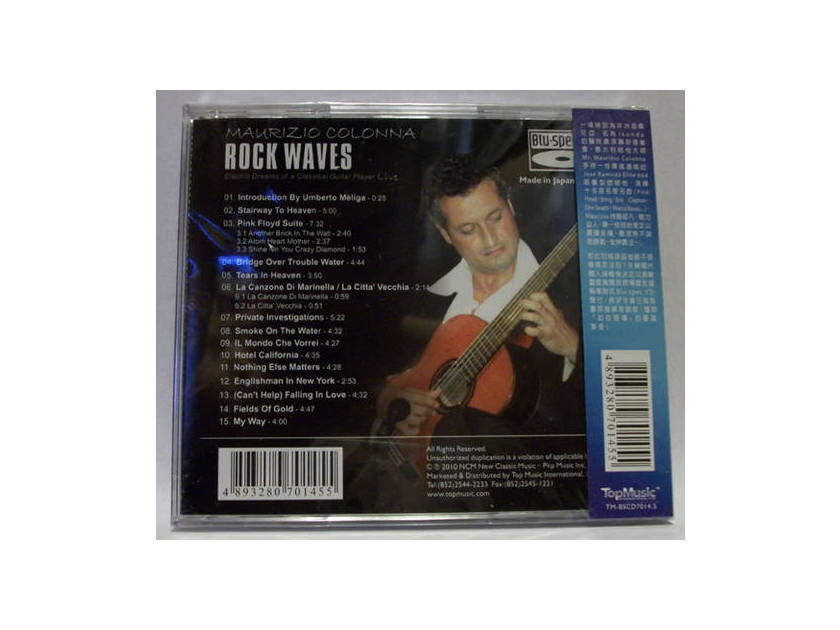 Maurizio Colonna ¨C - Rock Waves live guitar, top music cd, new