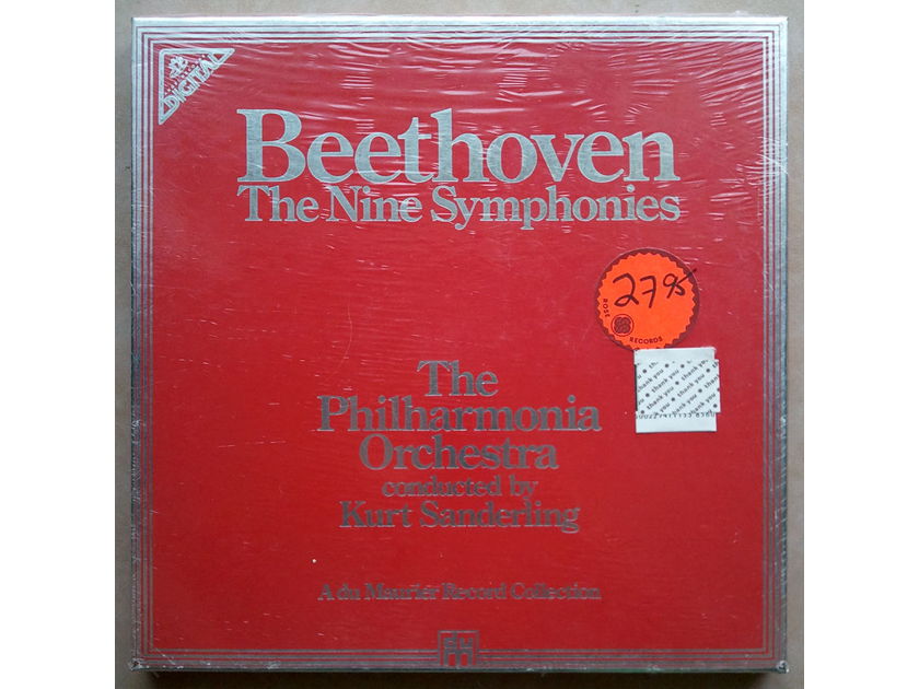 Sealed ANGEL Digital | KURT SANDERLING/BEETHOVEN - The Nine Symphonies / 8-LP Box Set