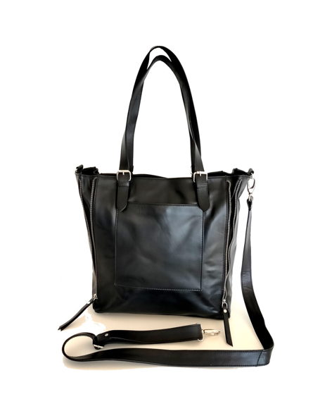 DILL LEATHER BLACK