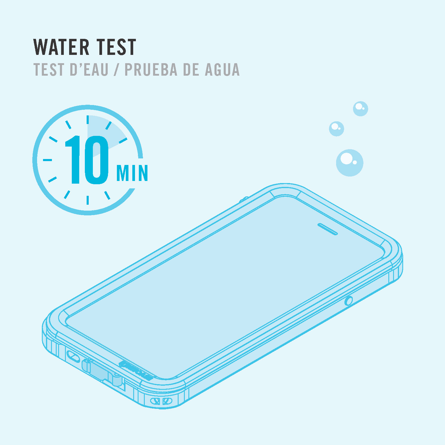 hitcase shield link water test