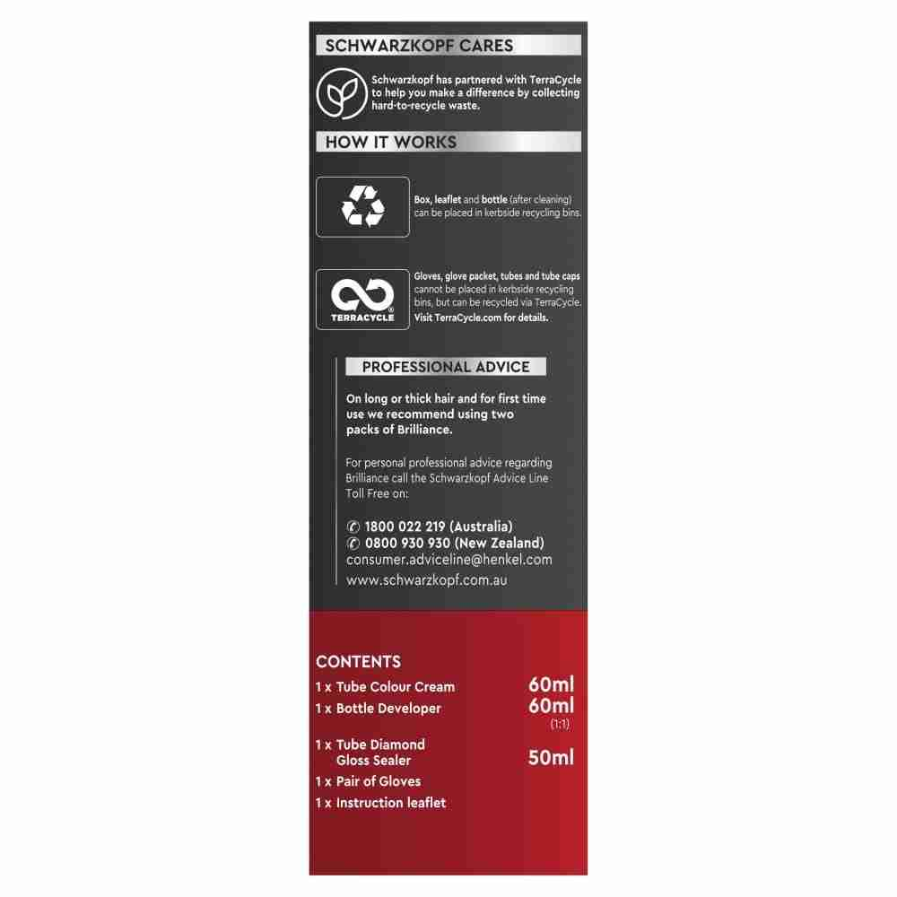 Schwarzkopf Brilliance 30 Romantic Brown - Image 4